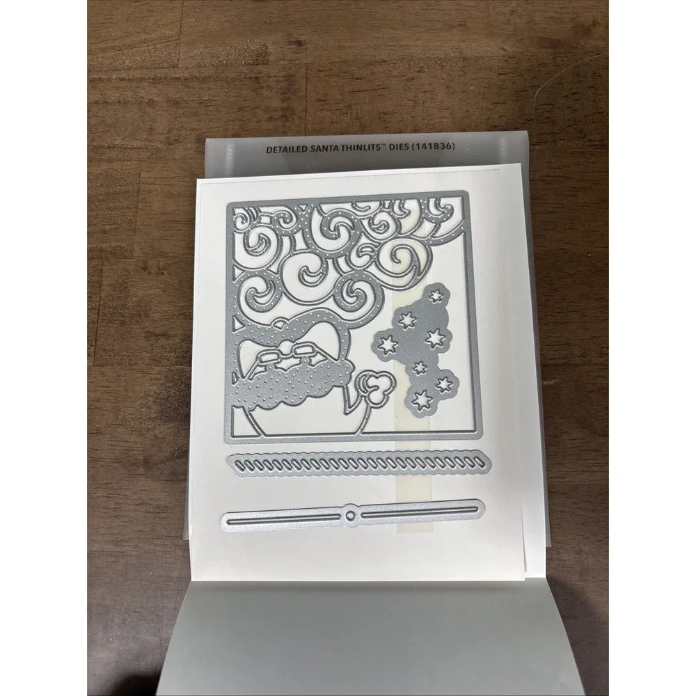 Stampin' Up! Greetings From Santa Stamps & Detailed Santa Dies